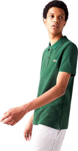 LACOSTE-Lacoste Men's Slim Fit Polo Green-4