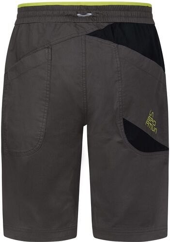 LA SPORTIVA-Shorts Bleauser Carbon/Lime Punch-1