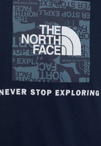 THE NORTH FACE-T Shirt Box Blue-2