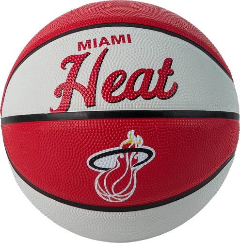 WILSON-Mini Ballon de Basketball Wilson NBA Team Retro - Miami Heat-image-1