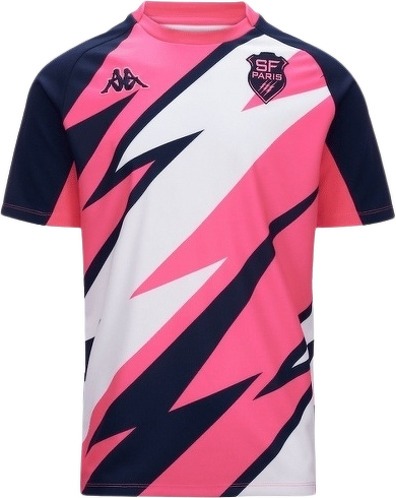 Rugby Jersey Aboupret Pro 6 Stade Francais Pink - Kappa