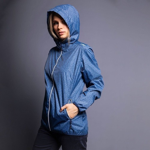 Cmp-Veste imperméable à capuche femme CMP-2