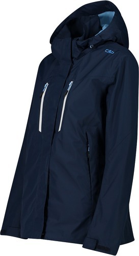 Cmp-Veste imperméable à capuche zippé femme CMP-1