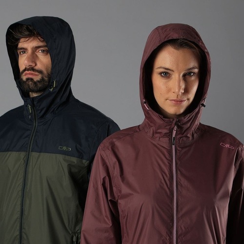 Cmp-Veste imperméable à capuche femme CMP-3