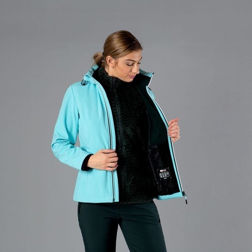 Cmp-Veste imperméable à capuche femme CMP-4