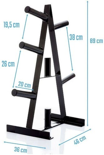 Muscle Power-Rangement pour disque de poids-1