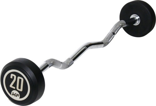 Muscle Power-Barre curl - 20 kg-0