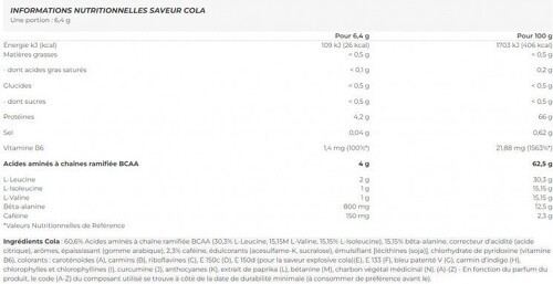 Olimp Sport Nutrition-BCAA Xplode Powder Energy (500g) [COLA]-1