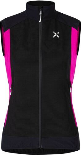 Montura-Premium Wind Vest donna L Premium wind vest W nero/intense violet-image-1