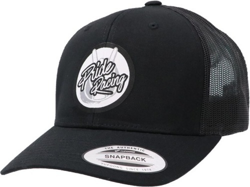 Pride Racing-Casquette Pride Trucker Patch Mesh V2 Black-0