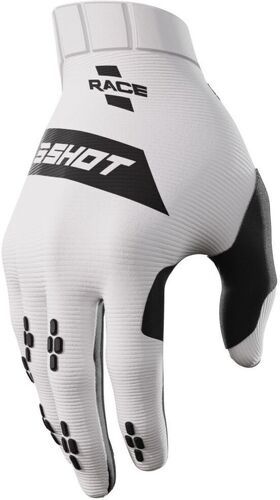 Shot Race Gear-Gants Shot Race White Adulte-0