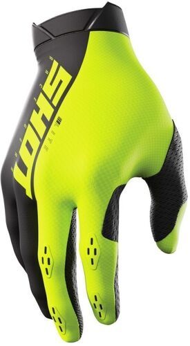 Shot Race Gear-Gants Shot Lite Neon Yellow Adulte-0