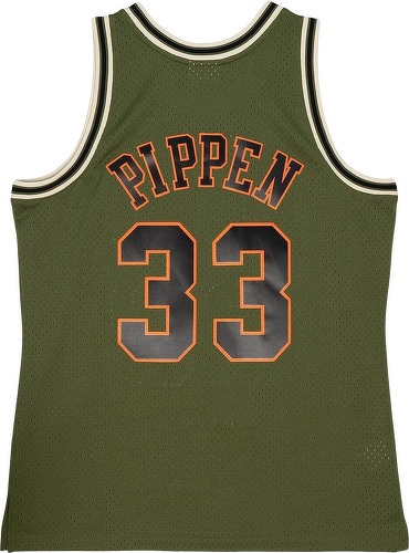 Maillot NBA Scottie PIPPEN Bulls Blanc Swingman - Mitchell & Ness Taille S