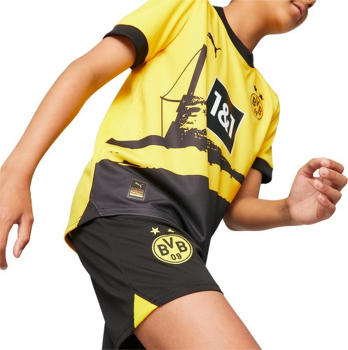 PUMA-Short 23/24 Borussia Dortmund Enfant et Adolescent-1