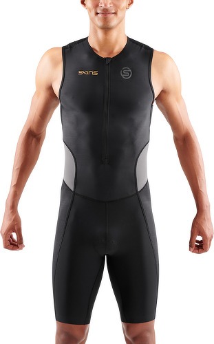 SKINS-Combinaison De Triathlon Brand S/L-1