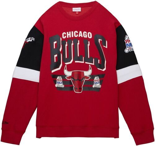 Mitchell & Ness-Mitchell & Ness Fashion Fleece Pullover Chicago Bulls-image-1