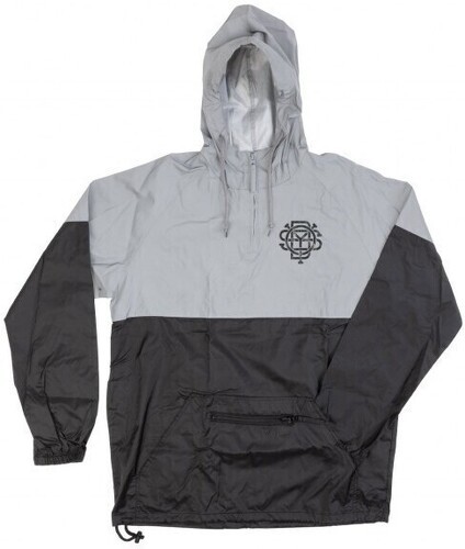 Odyssey-Veste Odyssey Monogram Windbreaker Gris Reflechissant / Noir-0