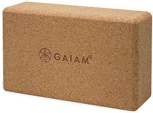 Gaiam-Bloc de yoga Cork Brick-0