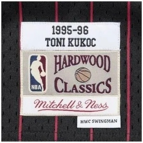 Mitchell & Ness-M&N Swing Toni Kukoc Chicago Bulls 1995-96 Mesh Jersey-2