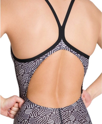 ARENA-Maillot de bain 1 pièce femme Arena Kikko Light Drop Back One Piece-3