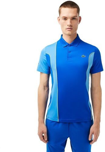 LACOSTE-Polo Lacoste Sport New York Novak Djokovic Bleu-2