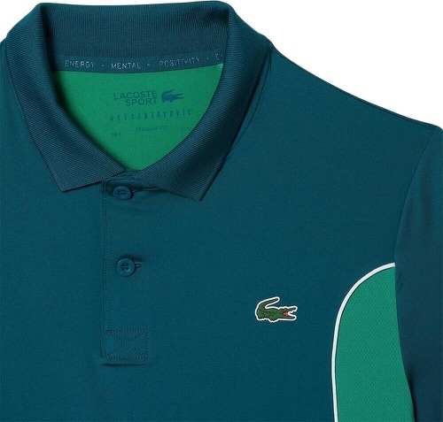LACOSTE-Polo Lacoste Sport New York Novak Djokovic Vert-1