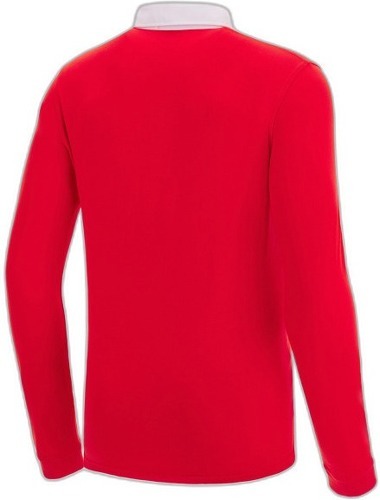 MACRON-Maillot D'Entraînement Manches Longues Pays De Galles Rugby Xv Merch Ca Lf Rwc-1