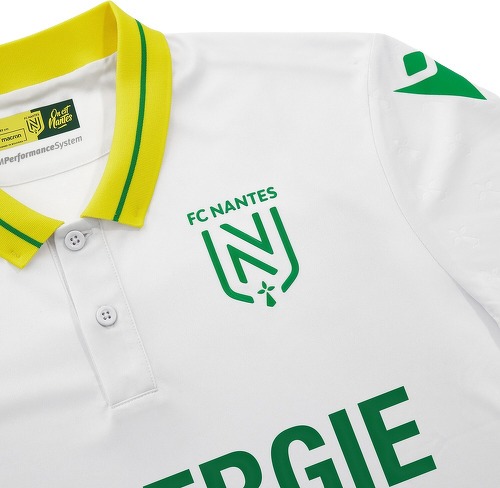 MACRON-Maillot Extérieur Authentique Fc Nantes 2023/24-2