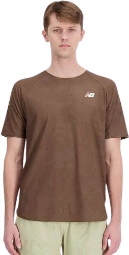 NEW BALANCE-Speed Jacquard  T-Shirt-0