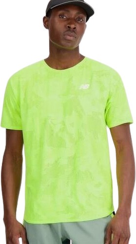 NEW BALANCE-Speed Jacquard  T-Shirt-0