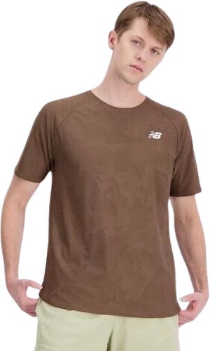 NEW BALANCE-Speed Jacquard  T-Shirt-1