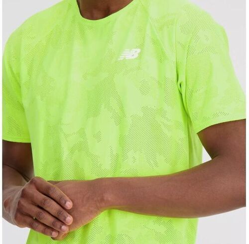 NEW BALANCE-Speed Jacquard  T-Shirt-2