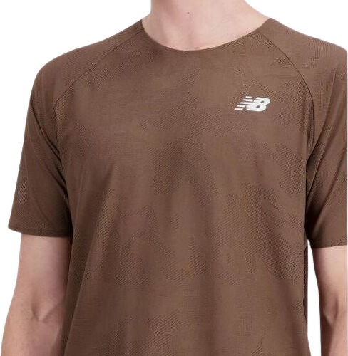 NEW BALANCE-Speed Jacquard  T-Shirt-2