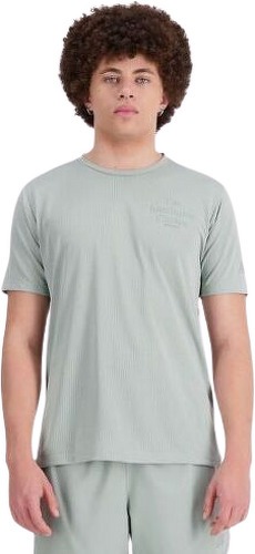 NEW BALANCE-Graphic Impact Run Short Sleeve-0