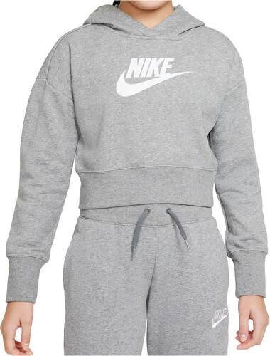 NIKE-G NSW CLUB FT CROP HOODIE HBR-3