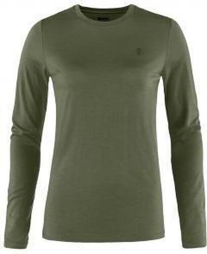 FJALLRAVEN-T-shirt manches longues abisko en laine mérinos-image-1
