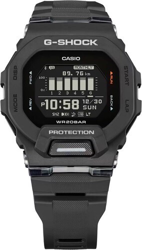 CASIO-CASIO G-Shock GBD-200-1ER Montre - Résistante aux chocs - Multifonctions - Noir-1