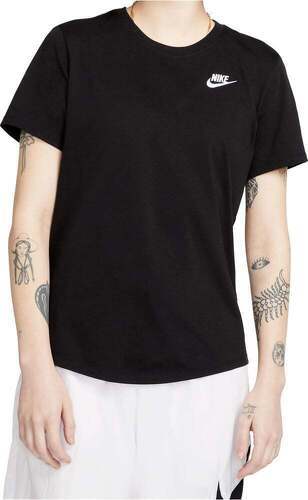 NIKE-T-shirt femme Nike Sportswear Club Essentials noir-3