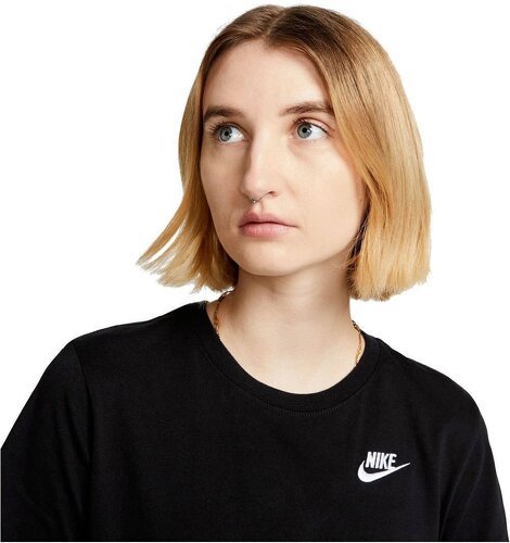 NIKE-T-shirt femme Nike Sportswear Club Essentials noir-2