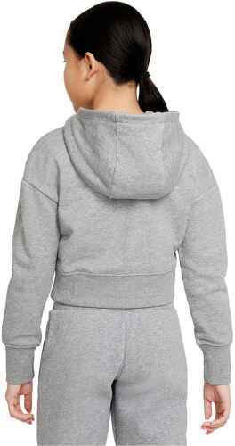 NIKE-G NSW CLUB FT CROP HOODIE HBR-1