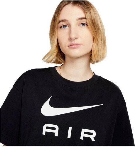 NIKE-T-shirt femme Nike "Nike Air" noir/blanc-2