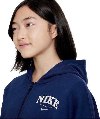 NIKE-G NSW TREND FLC FZ HOODIE PRNT-2