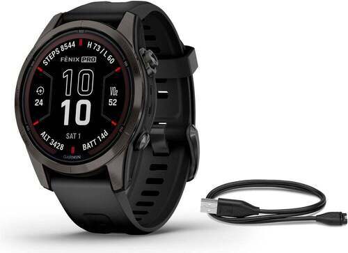 GARMIN-Fenix 7S Pro Smartwatch Solar Edition-0