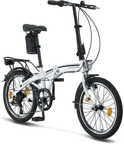 Licorne Bike GmbH-Conseres Premium vélo pliant 20 pouces - Shimano 6 vitesses-0
