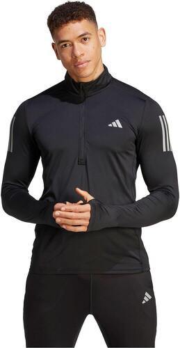 adidas Performance-Felpa Shirt A Maniche Lunghe 1/4 Own The Run-1