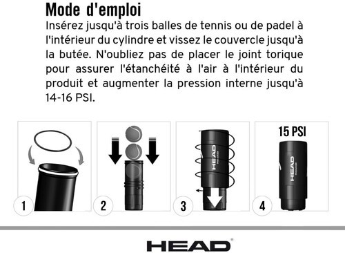 HEAD-Pressurisateur Head x3-3