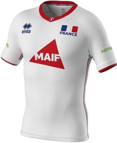 ERREA-Maillot Extérieur Officiel De L'Equipe France de volleyball 2023/24-3