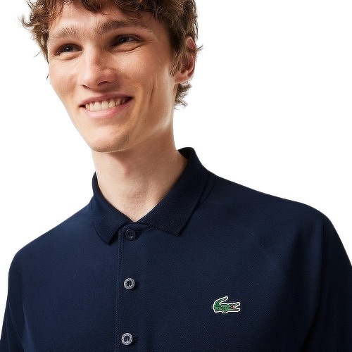 LACOSTE-Polo Lacoste Core Performance Bleu Marine-2