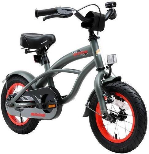 BIKESTAR-BIKESTAR Vélo enfant pour garcons et filles de 3 - 4 ans | Bicyclette enfant 12 pouces cruiser avec freins | Vert-image-1