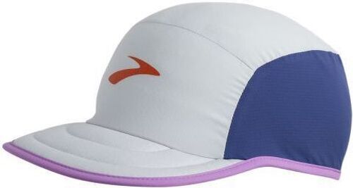 Brooks-Lightweight Packable Hat Lightweight packable hat Lt Slate/Aegean/Bright Purple-image-1